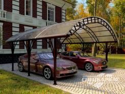 Навес из поликарбоната для автомобиля Навес из поликарбоната для автомобиля